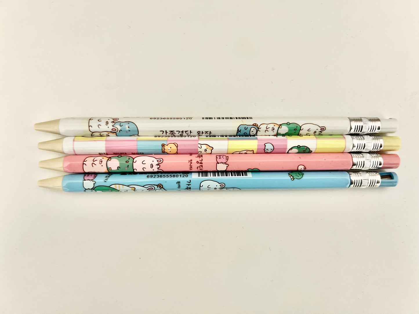 4 cute mechanical pencils